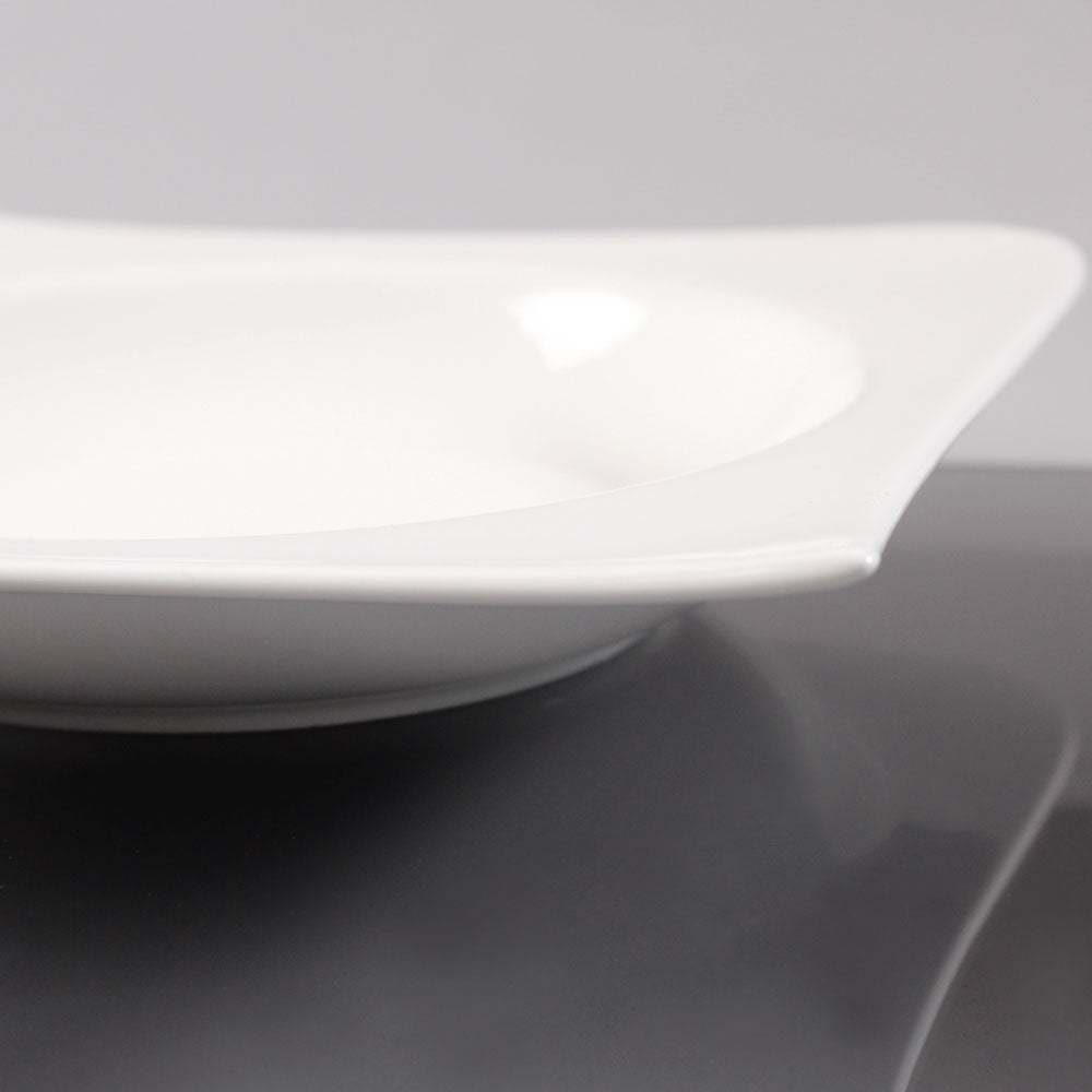 Vit Lilja djup tallrik 4 st