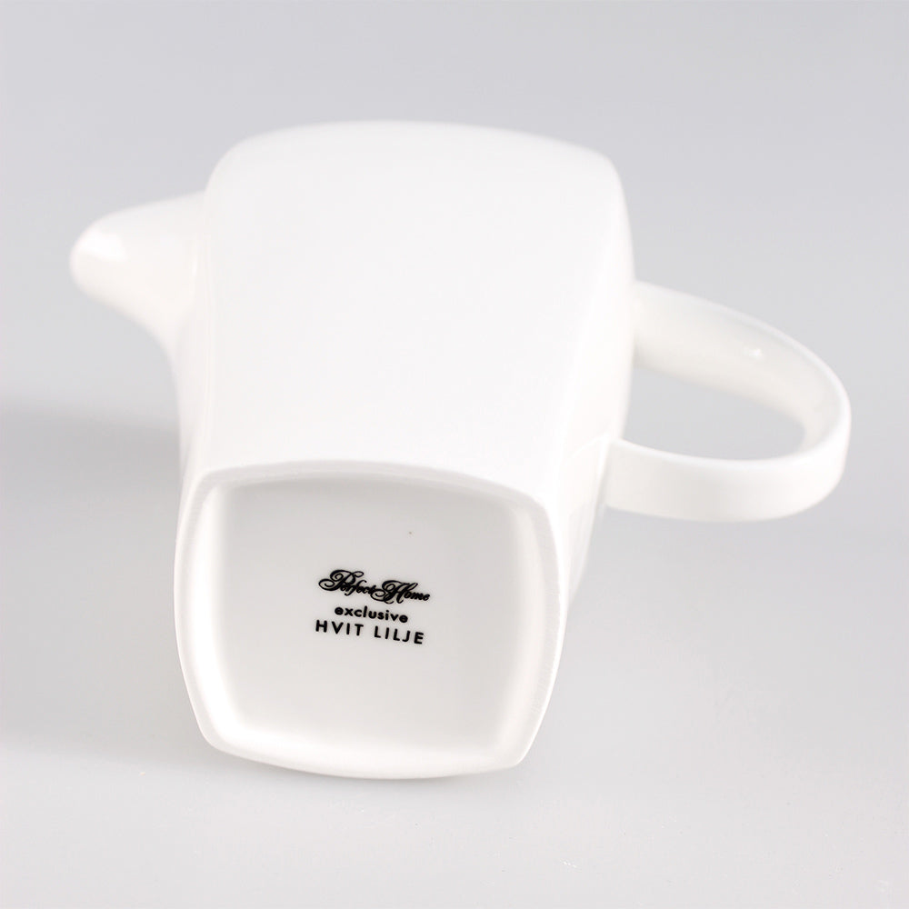 Vit Lilja sås-/gräddkanna