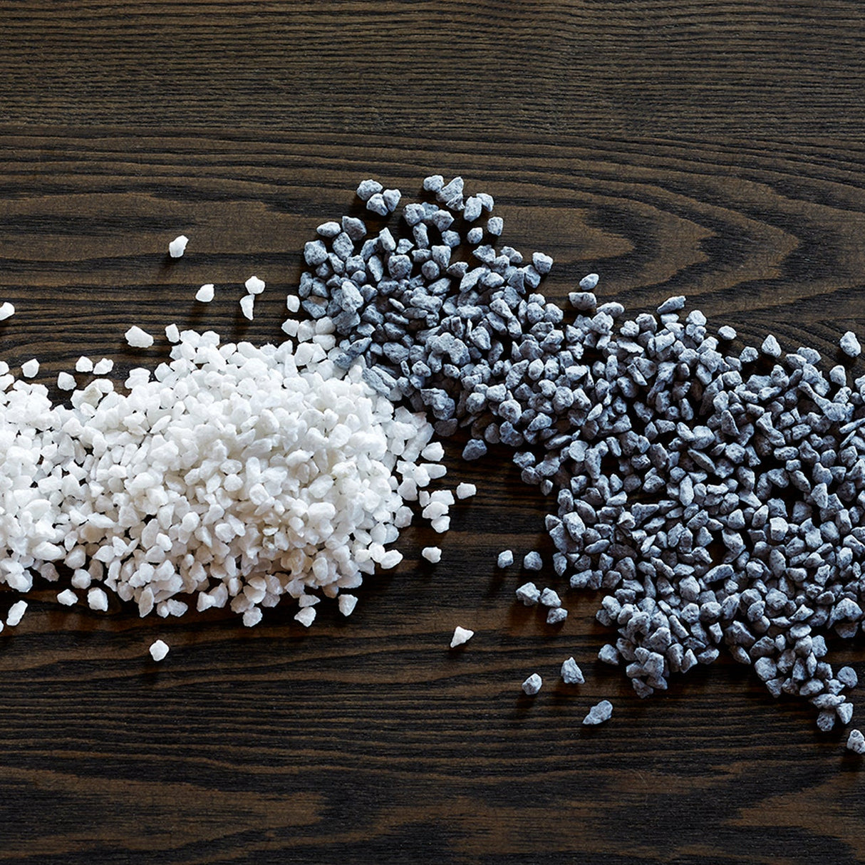 Deco stenar vit 3-pack