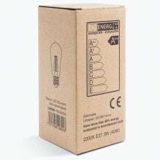 Edison LED glödande pæreform