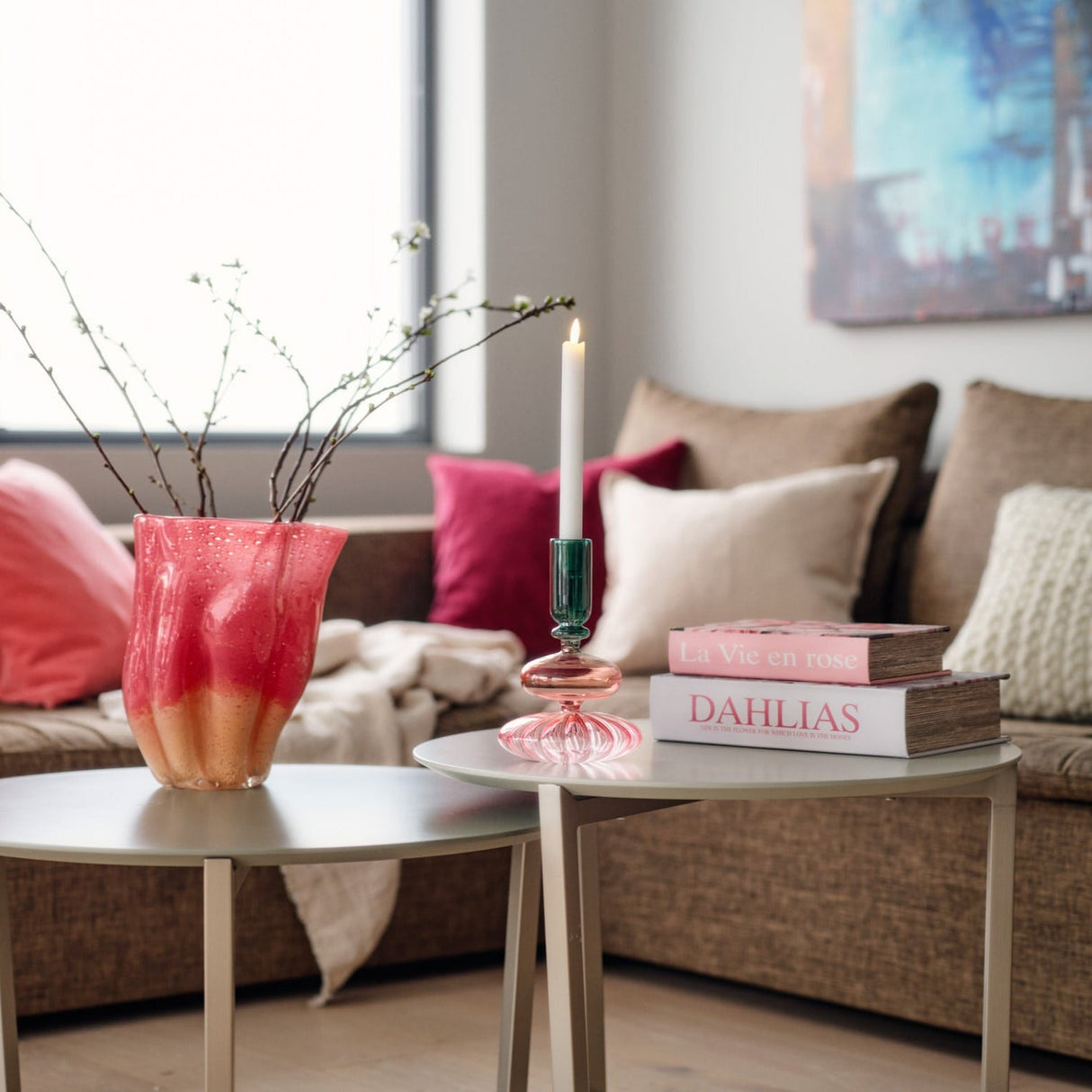 Rainbow ljusstake 21 cm