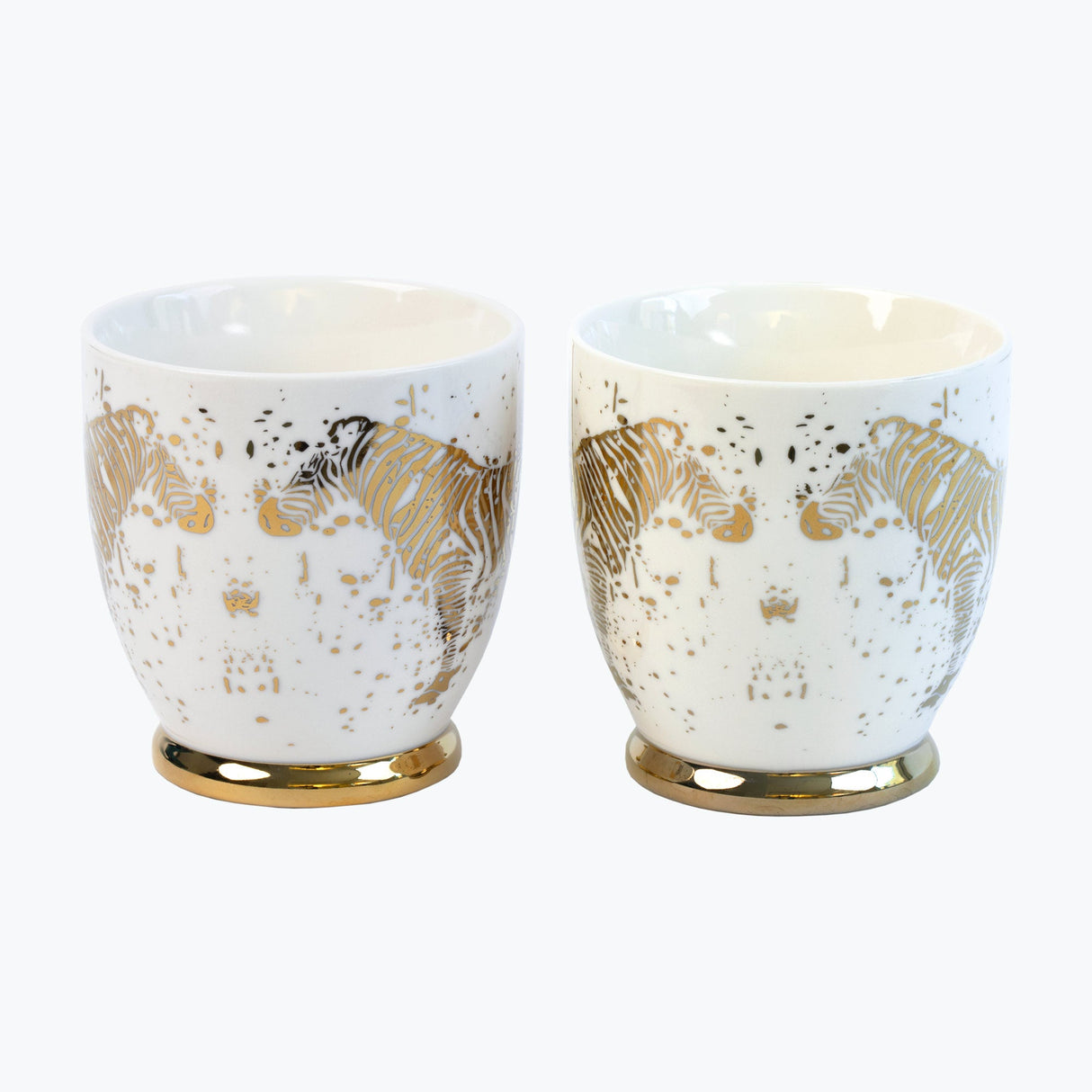Golden Zebra mugg 2 st