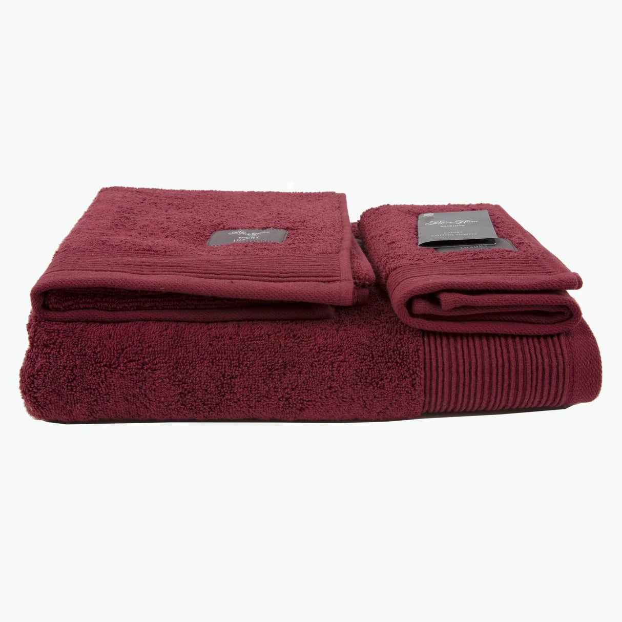 Luxury Burgundy handduksset