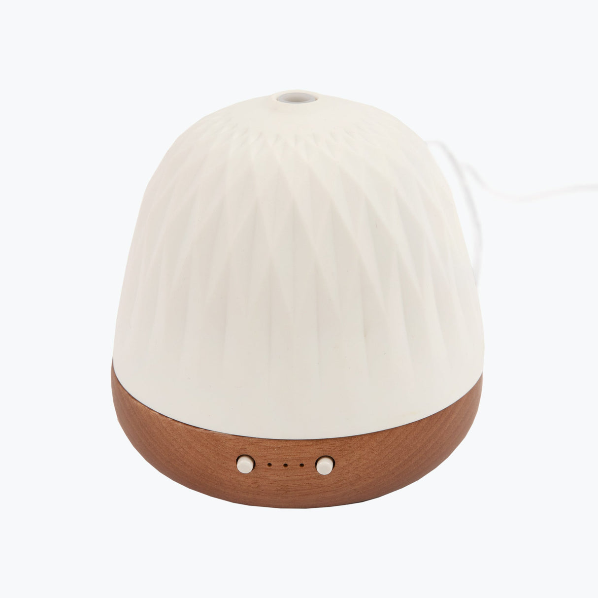 Mia diffuser med brun träbas