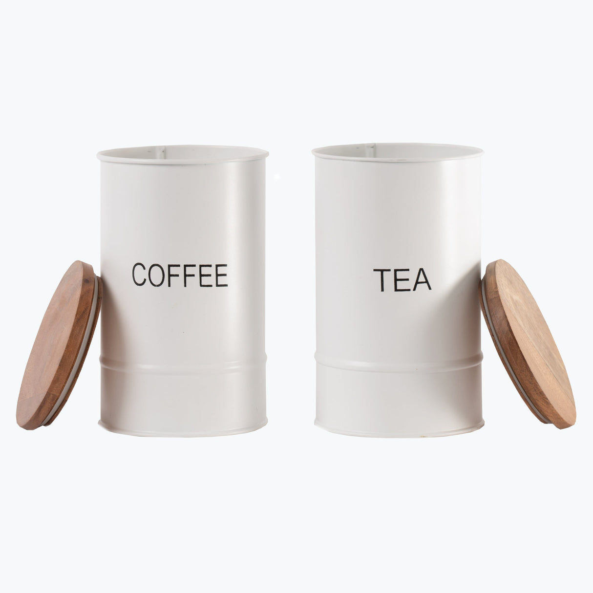 Bistro te- och kaffeburk set à 2