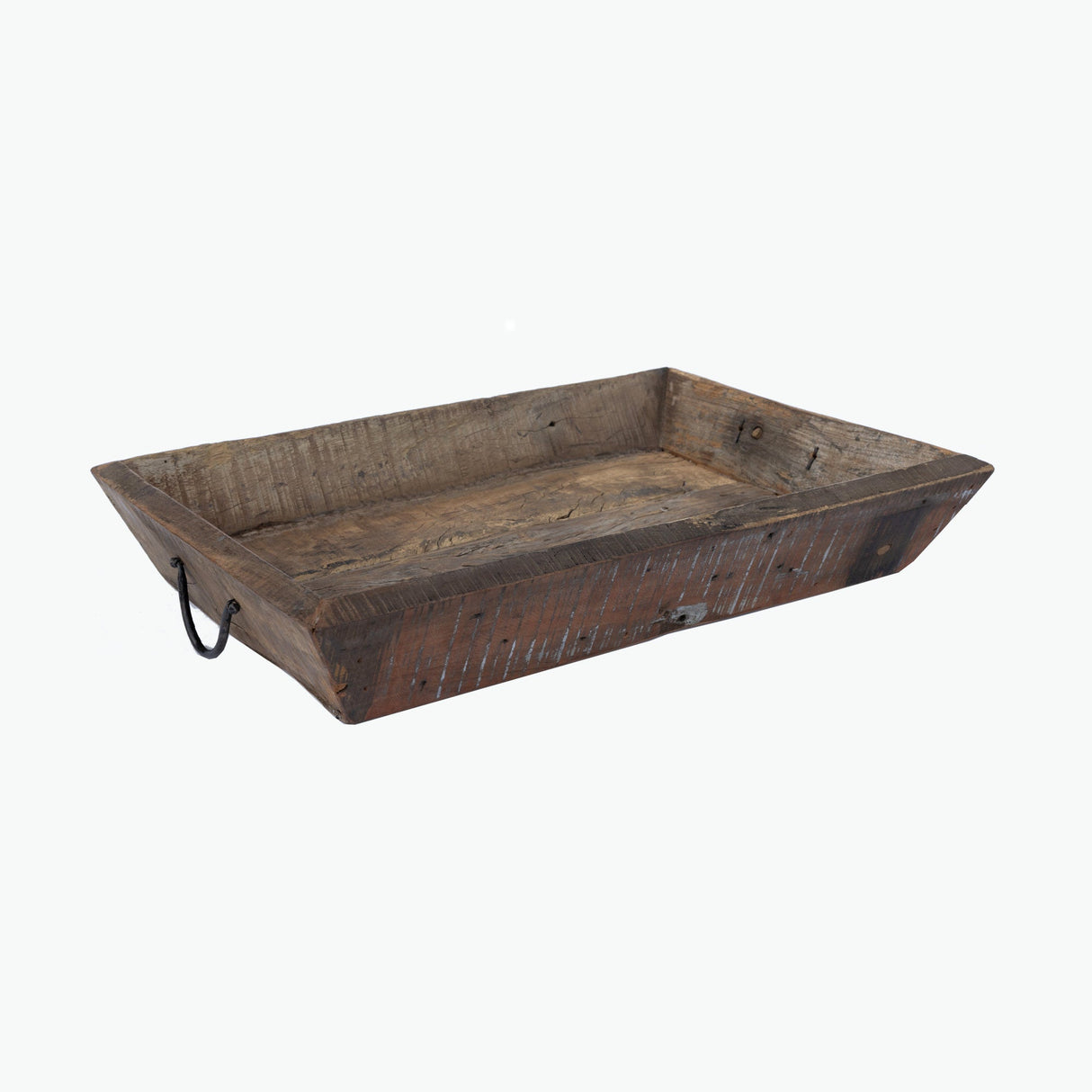Madera bricka med metallhandtag
