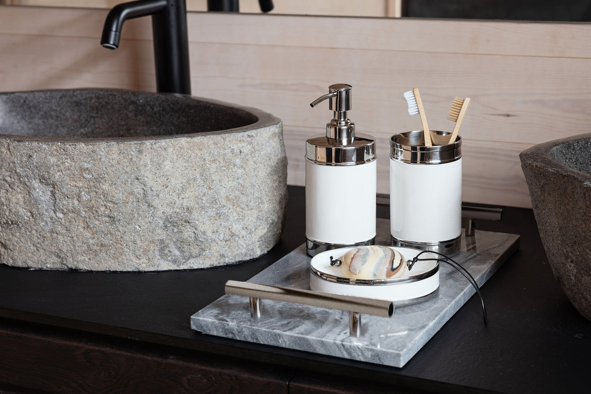 Grey Marble bricka