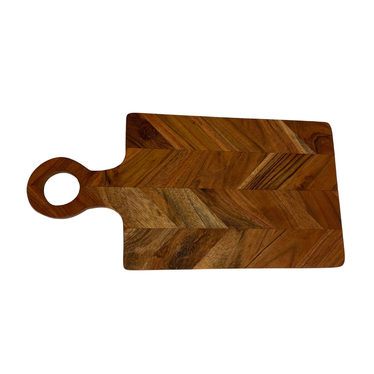 Vintage chevron fjøl 20x40 cm