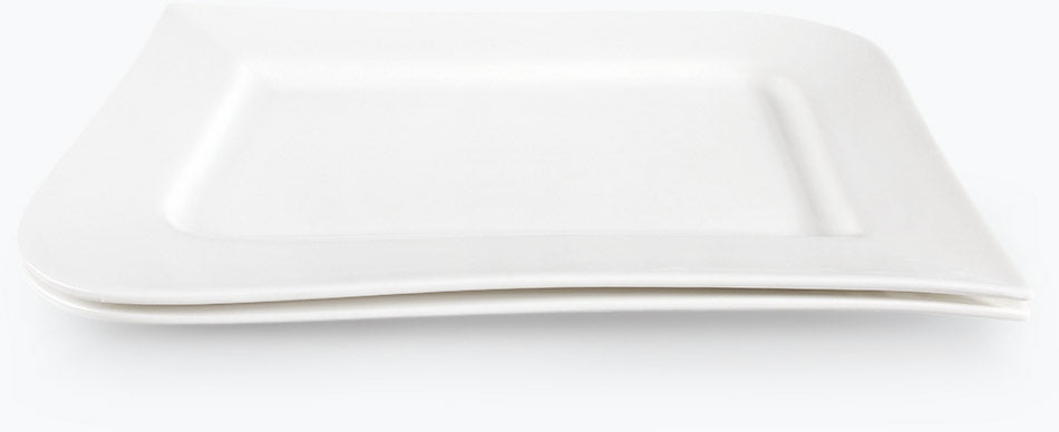 Vit Lilja sushi/påläggstallrik 2 st