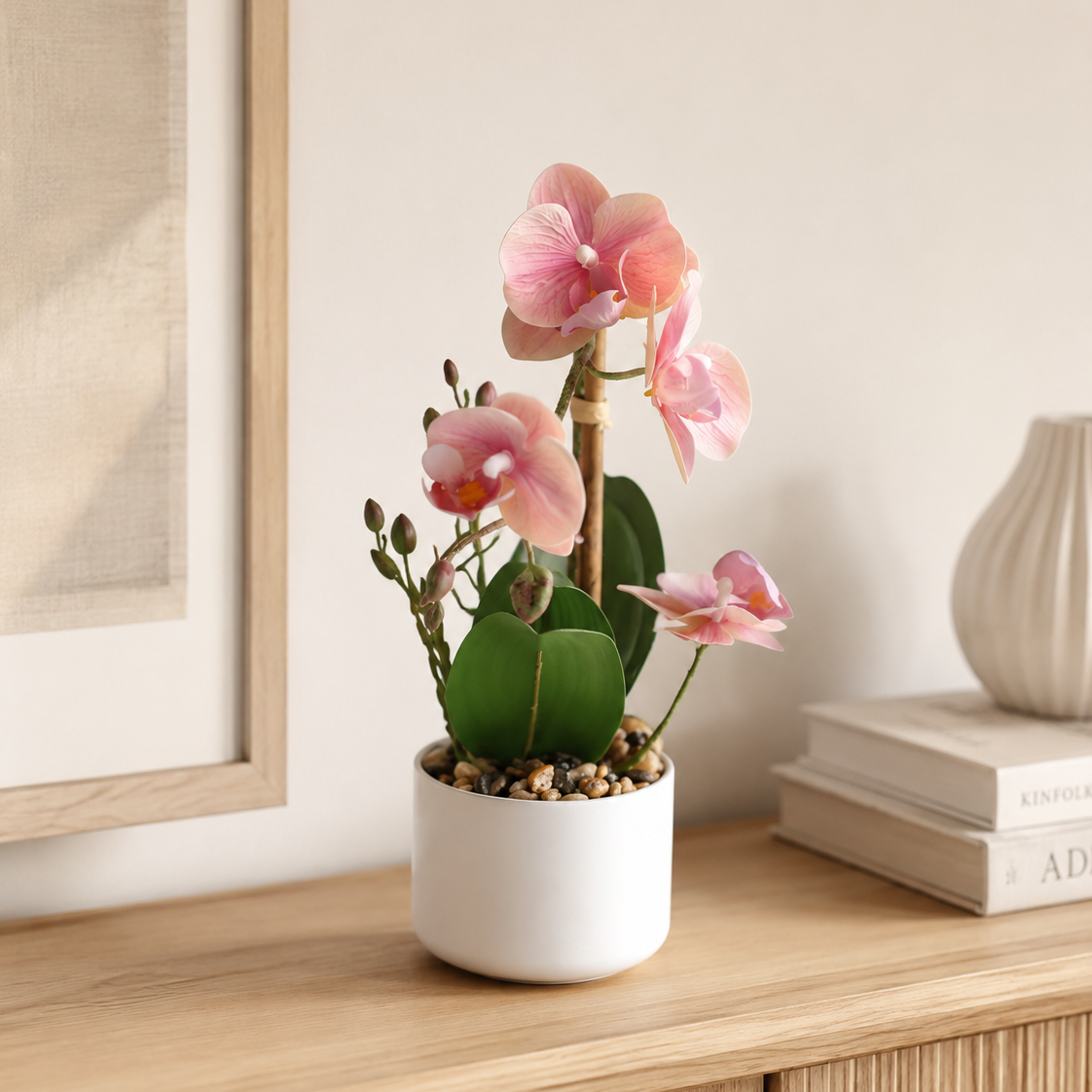 Orkidé rosa 30 cm