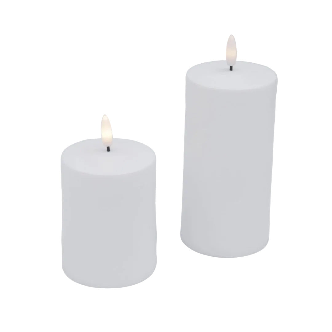 Candela Outdoor blockljus vit 10 cm