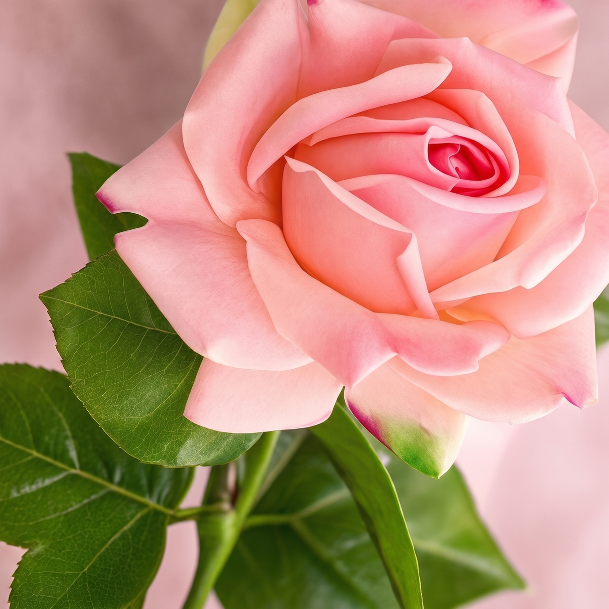 Rose rosa 64 cm