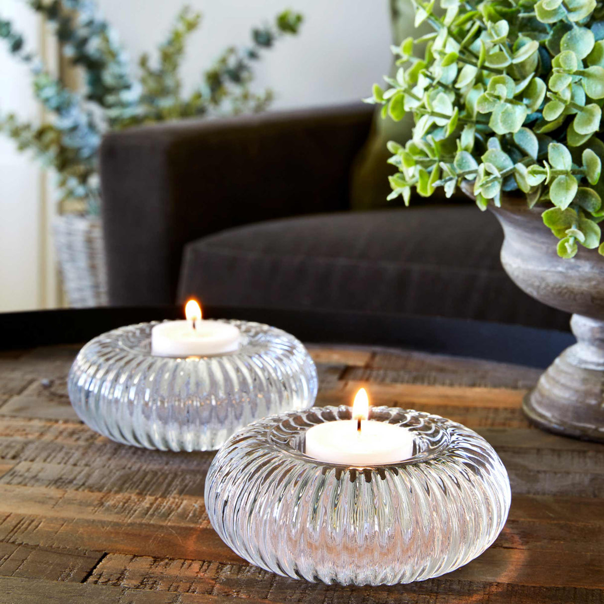 Fiona värmeljushållare 2 st