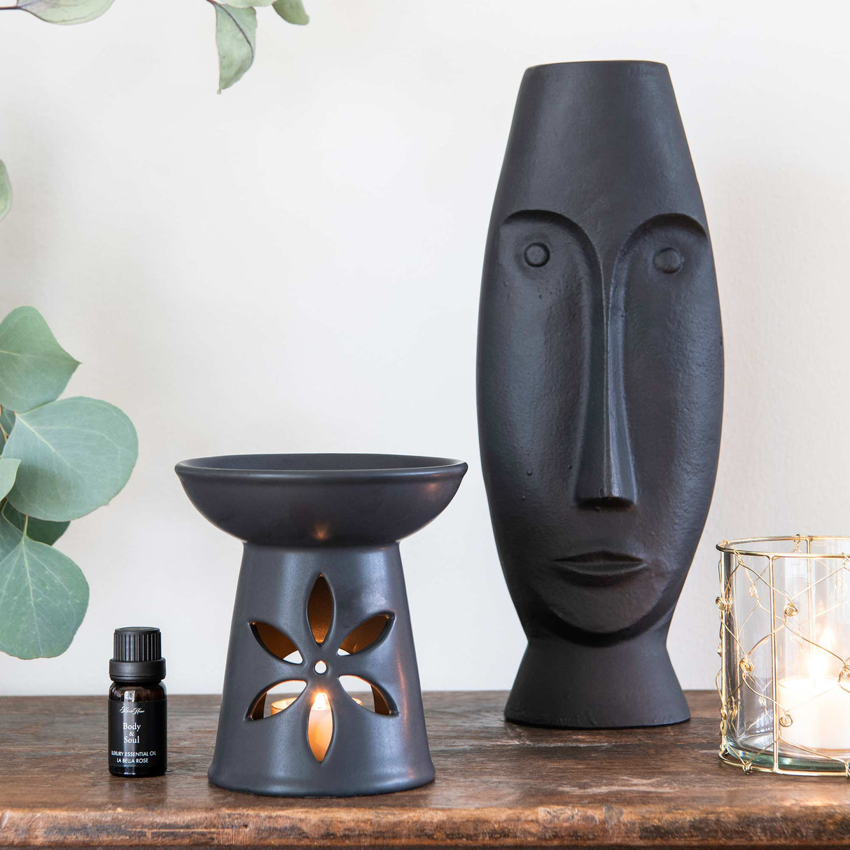 Serenity aromalampa svart