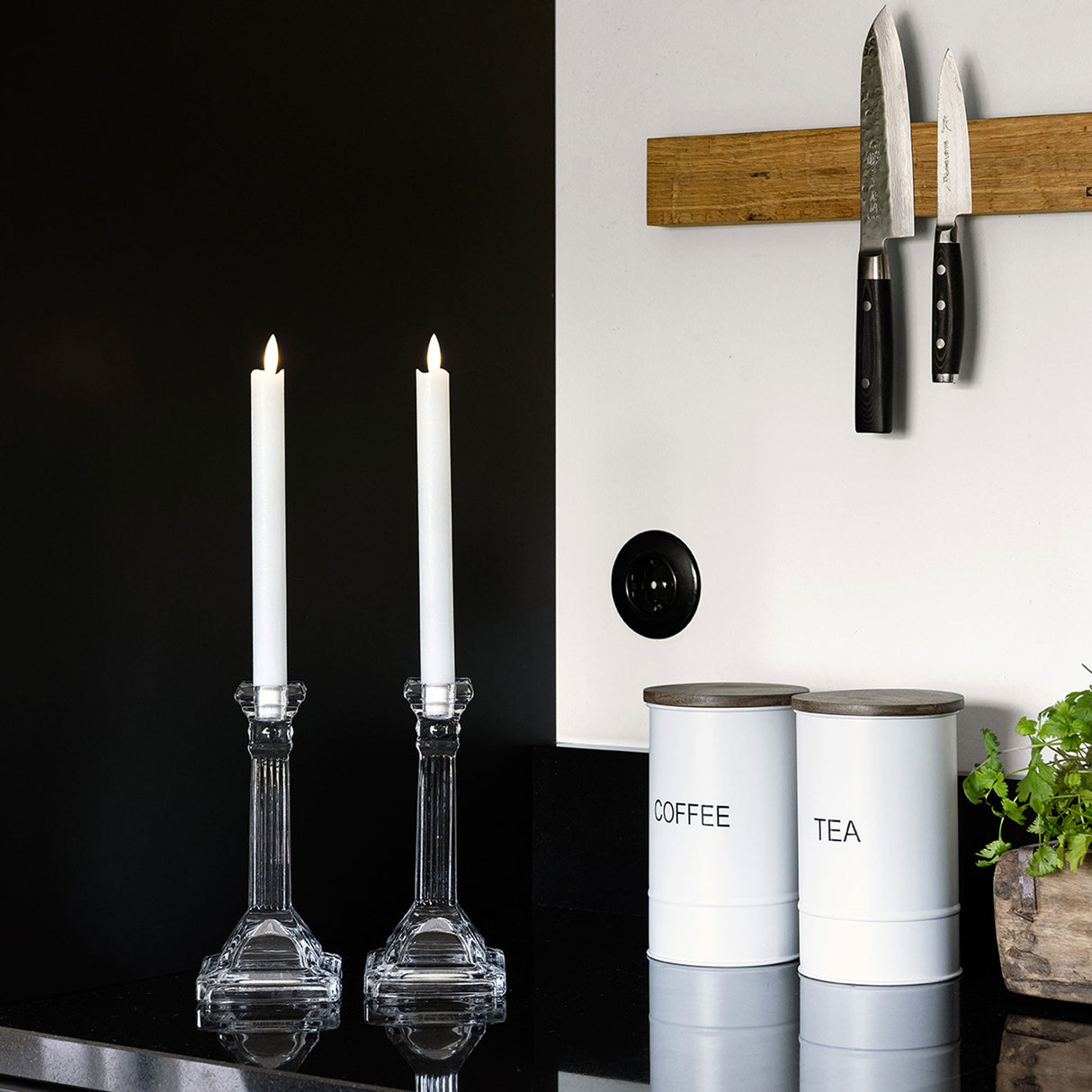 Diana ljusstake 2 st