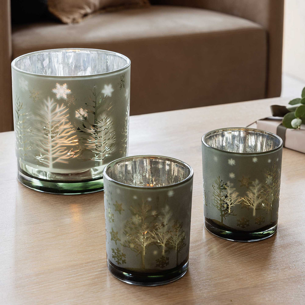 Spruce värmeljushållare 2 st