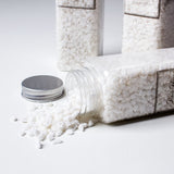 Deco stenar vit 3-pack