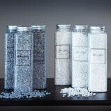 Deco stenar vit 3-pack