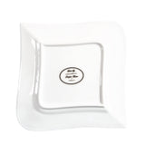 Vit Lilja assiett 4 st