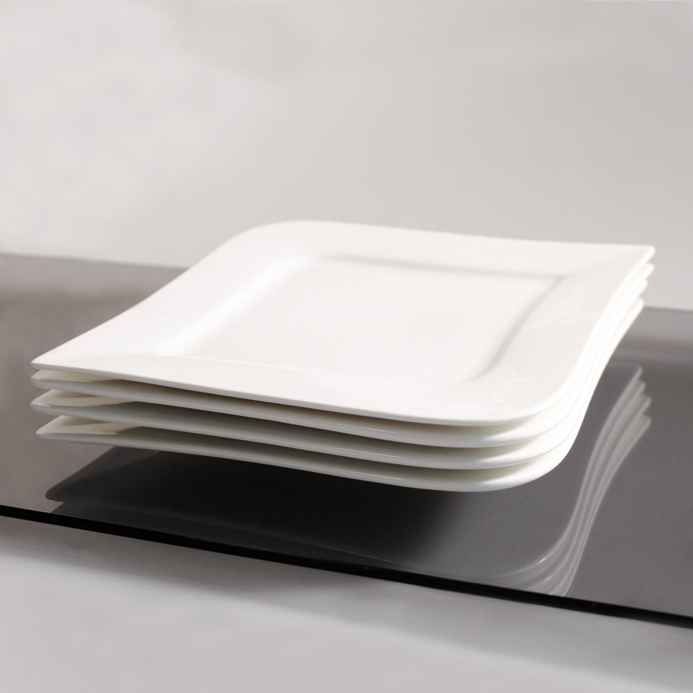 Vit Lilja assiett 4 st