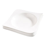 Vit Lilja djup tallrik 4 st