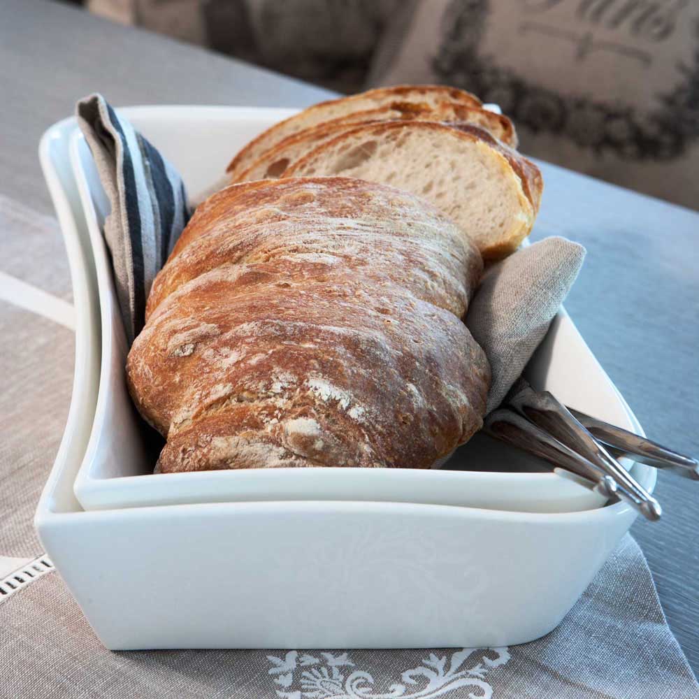 Vit Lilja eldfast form 2 st