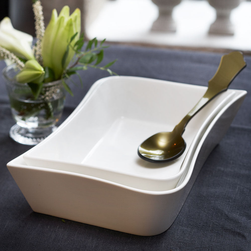 Vit Lilja eldfast form 2 st