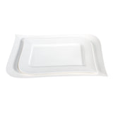 Vit Lilja serveringsfat 2 st