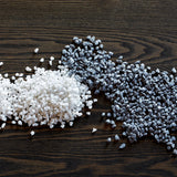 Deco stenar vit 3-pack