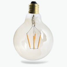 Edison LED-lampa med rund ljuskälla