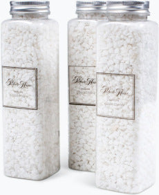 Deco stenar vit 3-pack