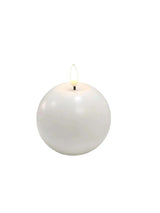 Candela klotljus vit Ø10 cm