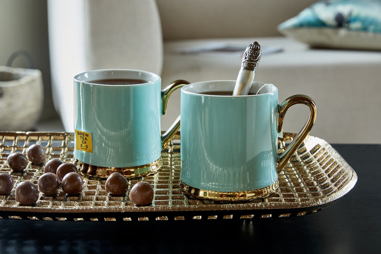 Pastel Mint mugg 2 st