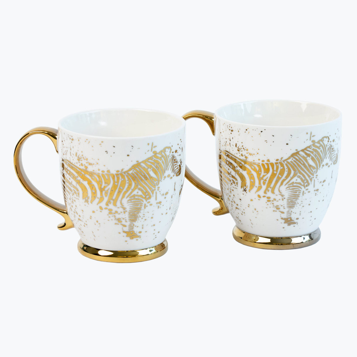 Golden Zebra mugg 2 st
