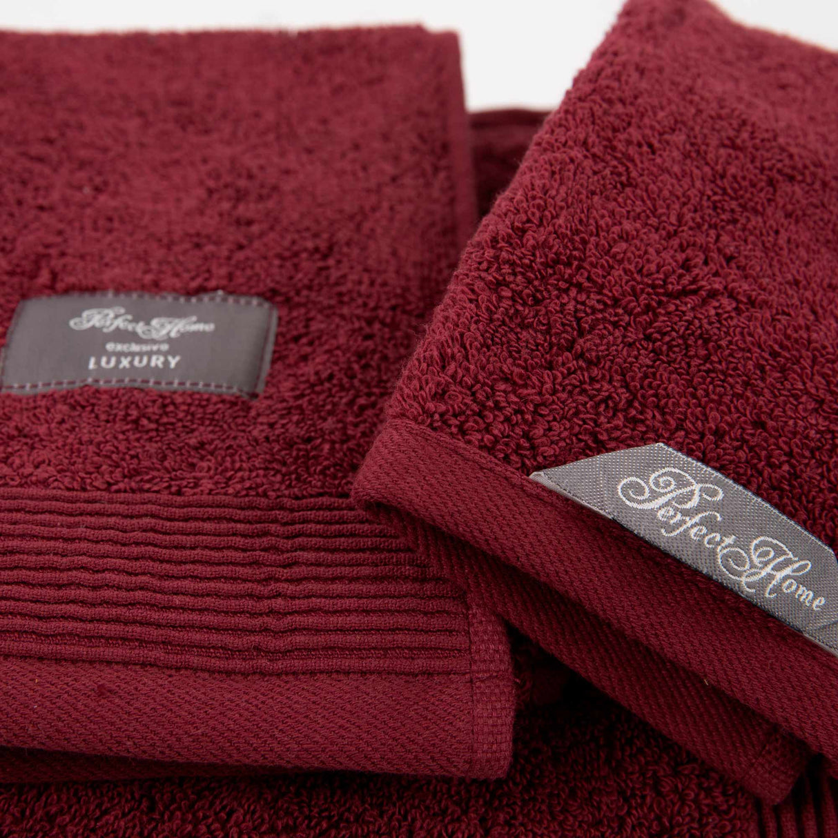 Luxury Burgundy handduksset
