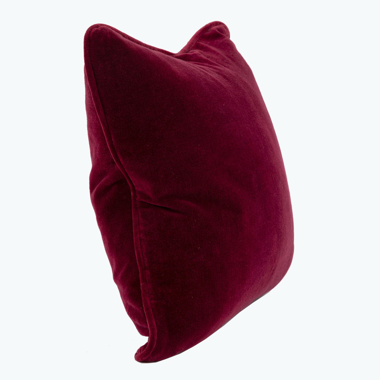Burgundy Velvet kudde 45x45 cm