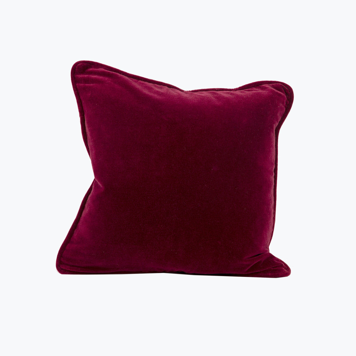 Burgundy Velvet kudde 45x45 cm