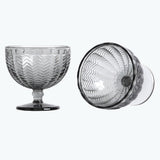 Carla dessertskål 2 st grå