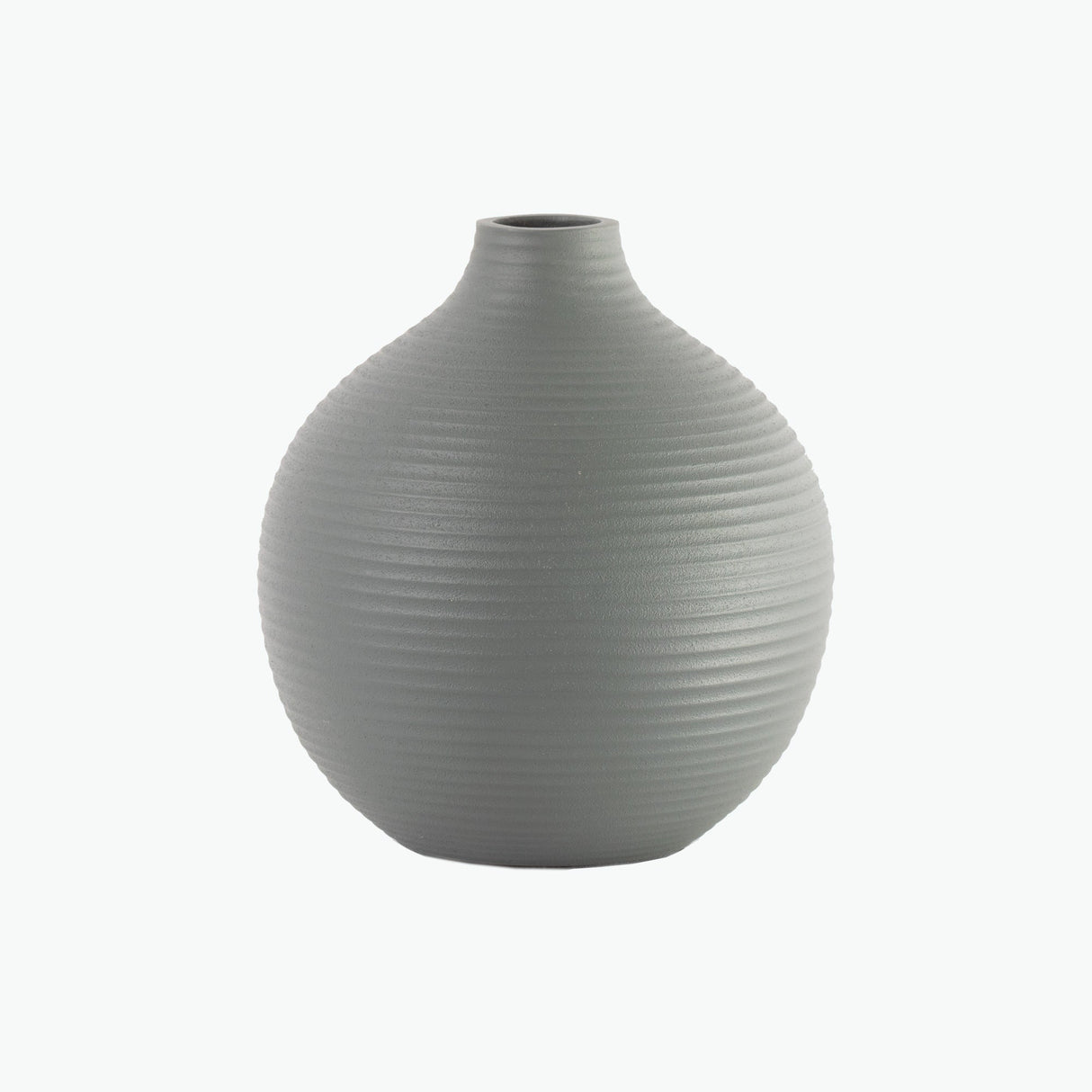 Shapes dusty green vas liten  H: 15 cm
