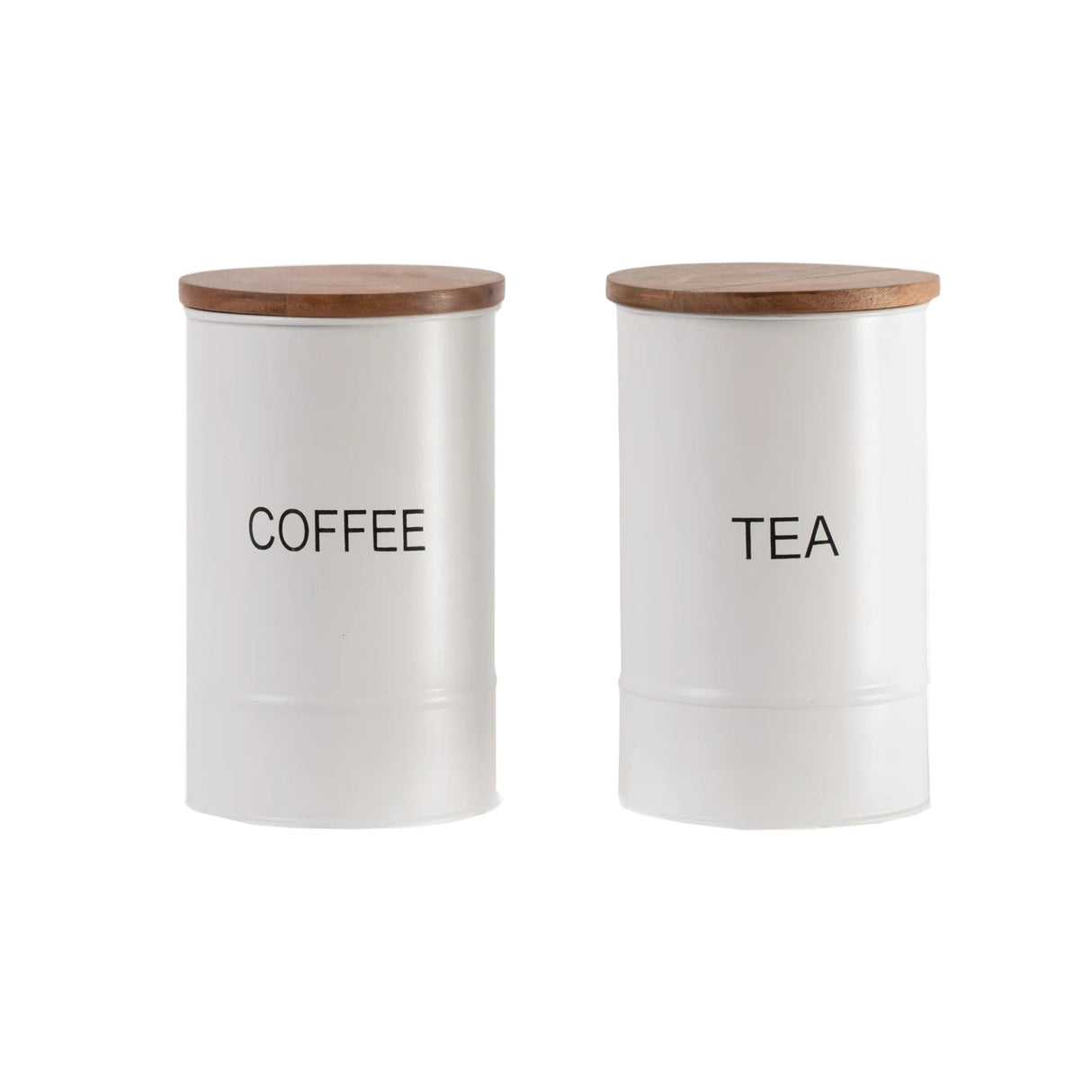 Bistro te- och kaffeburk set à 2