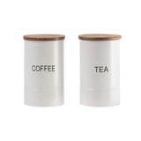 Bistro te- och kaffeburk set à 2