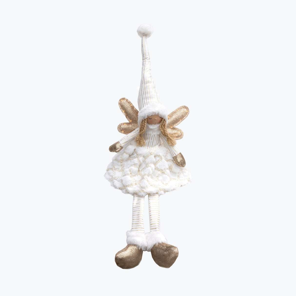 White Angel sittande