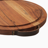 Vintage trancherfjöl rund