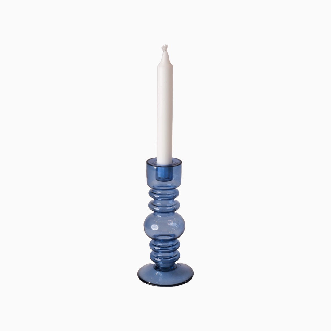 Aurora Blue ljusstake 18 cm