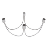 Wilson Silver lysestake för 4 lys