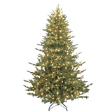 Julgran med LED-ljus  210 cm