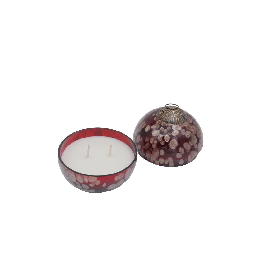 Glory rött doftljus Orange Cinnamon