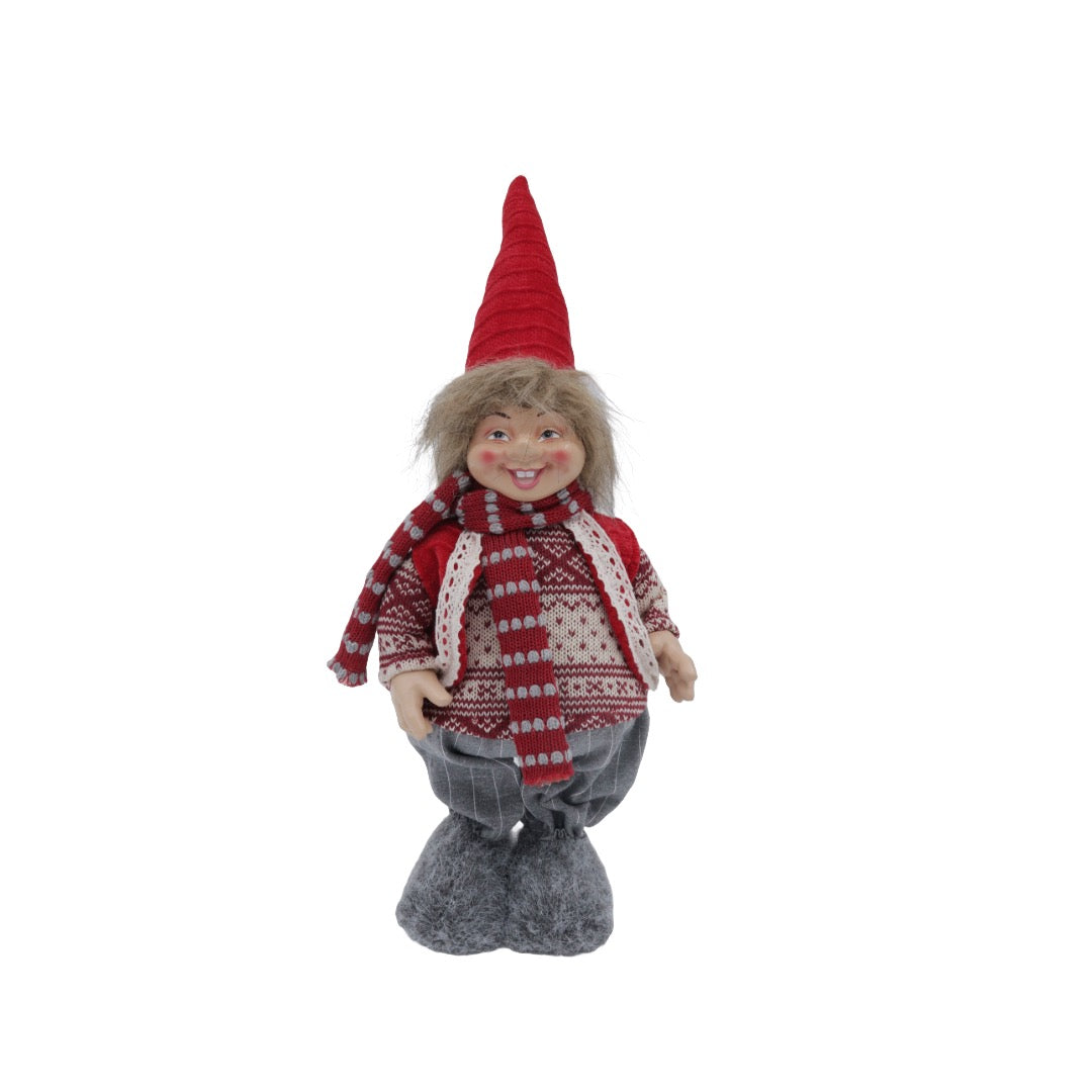 Santa stående pojke H42 cm