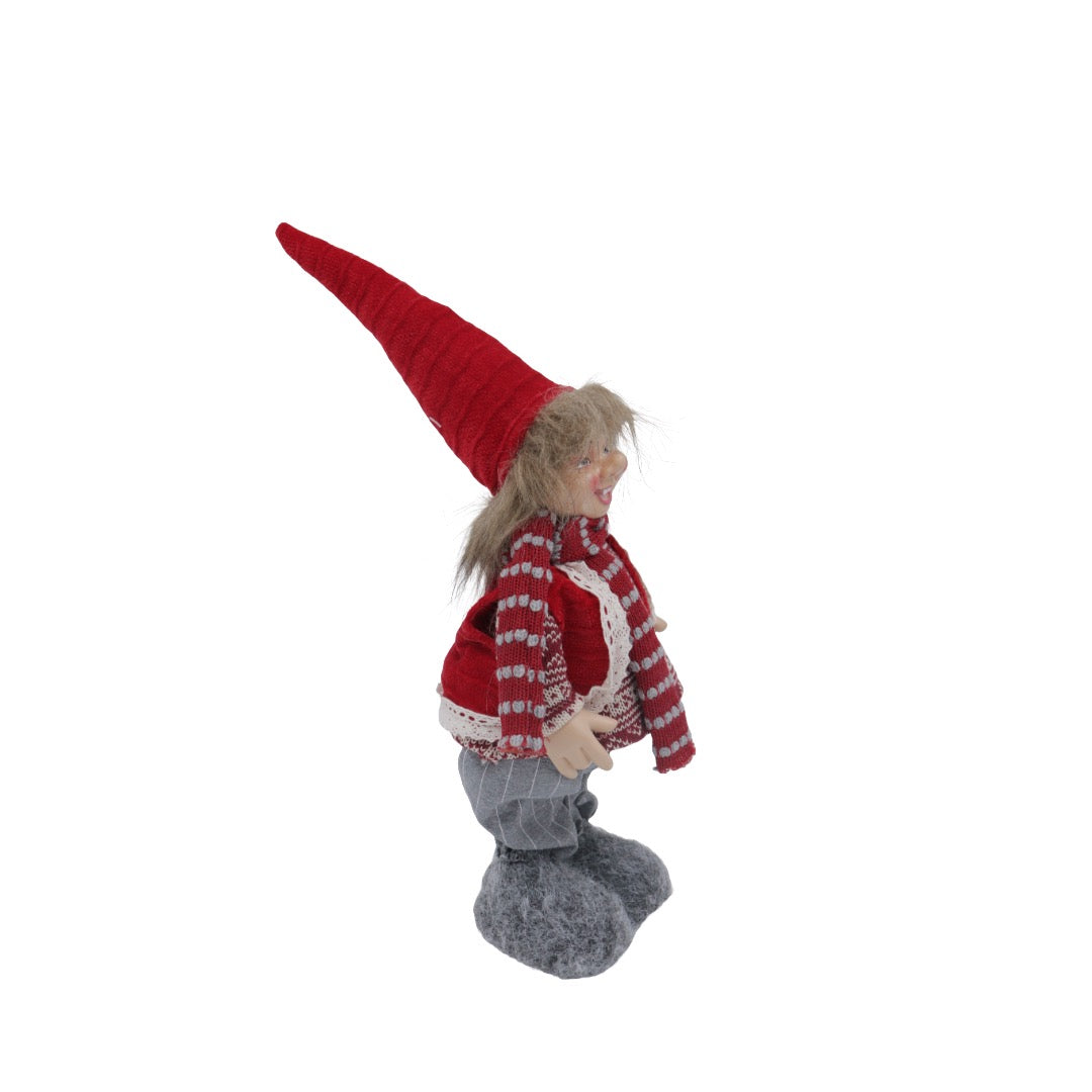 Santa stående pojke H42 cm