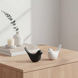 Bird figur svart liten